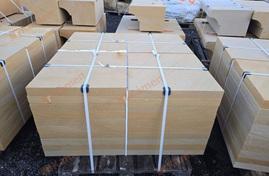 pískovcová dlažba řezaná